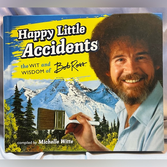 Happy Little Accidents: The Wit & Wisdom of Bob Ross Book - Picture 1 of 7
